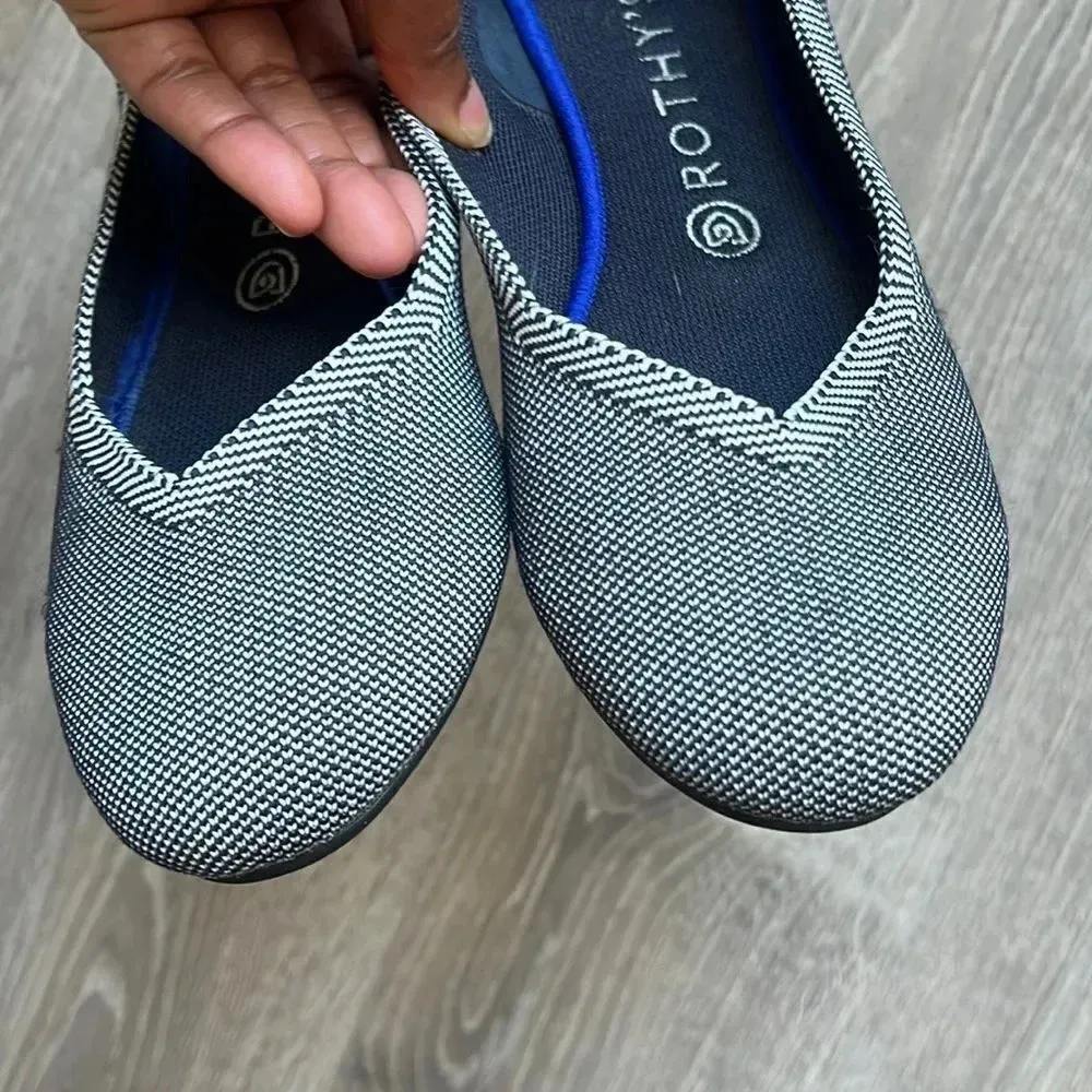 Rothy's ound Toe Birdseye Ballet Flats - Image 5