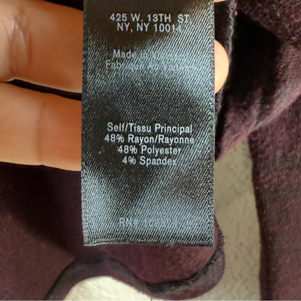 Rag & Bone Jean Long Sleeve Top SZ:M - Image 8