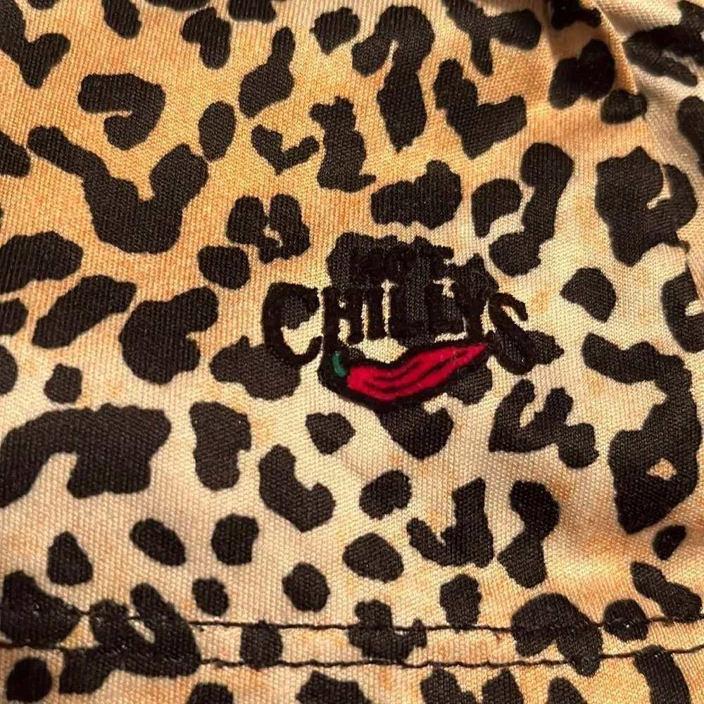 Women's Hot Chillys Peachskins Print Half Zip Black Size M - Image 5