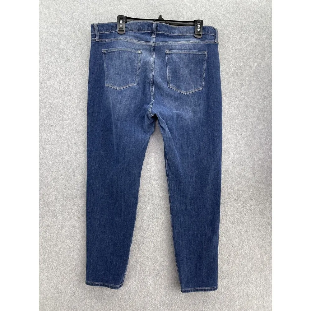 Banana Republic Women's Denim Jeans Medium Wash Skinny Mid Rise Size 33 Regular - Image 2