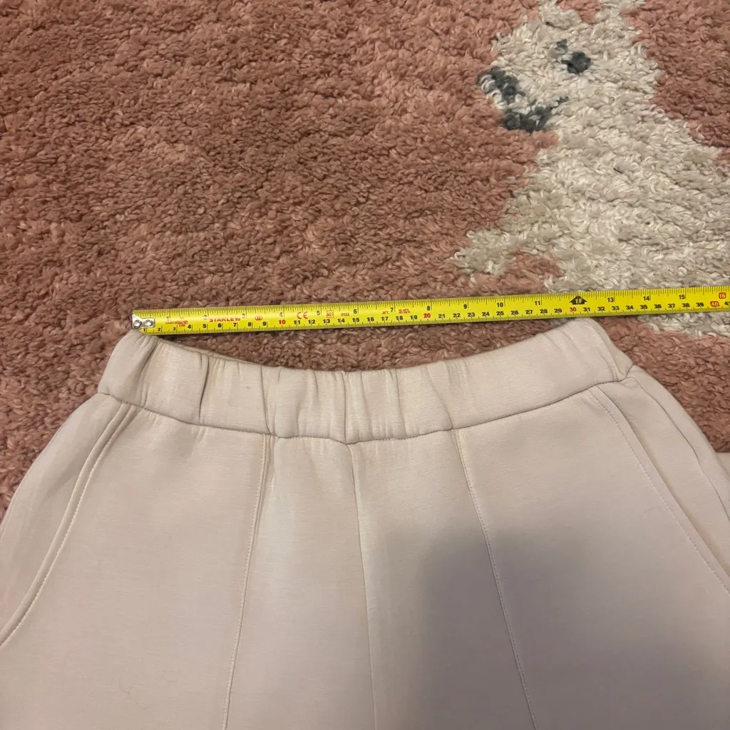 HUNTER BELL WOMEN'S SIEGLE PANT Size Small Oatmeal Beige SUPER SOFT WITH POCKETS - Image 9