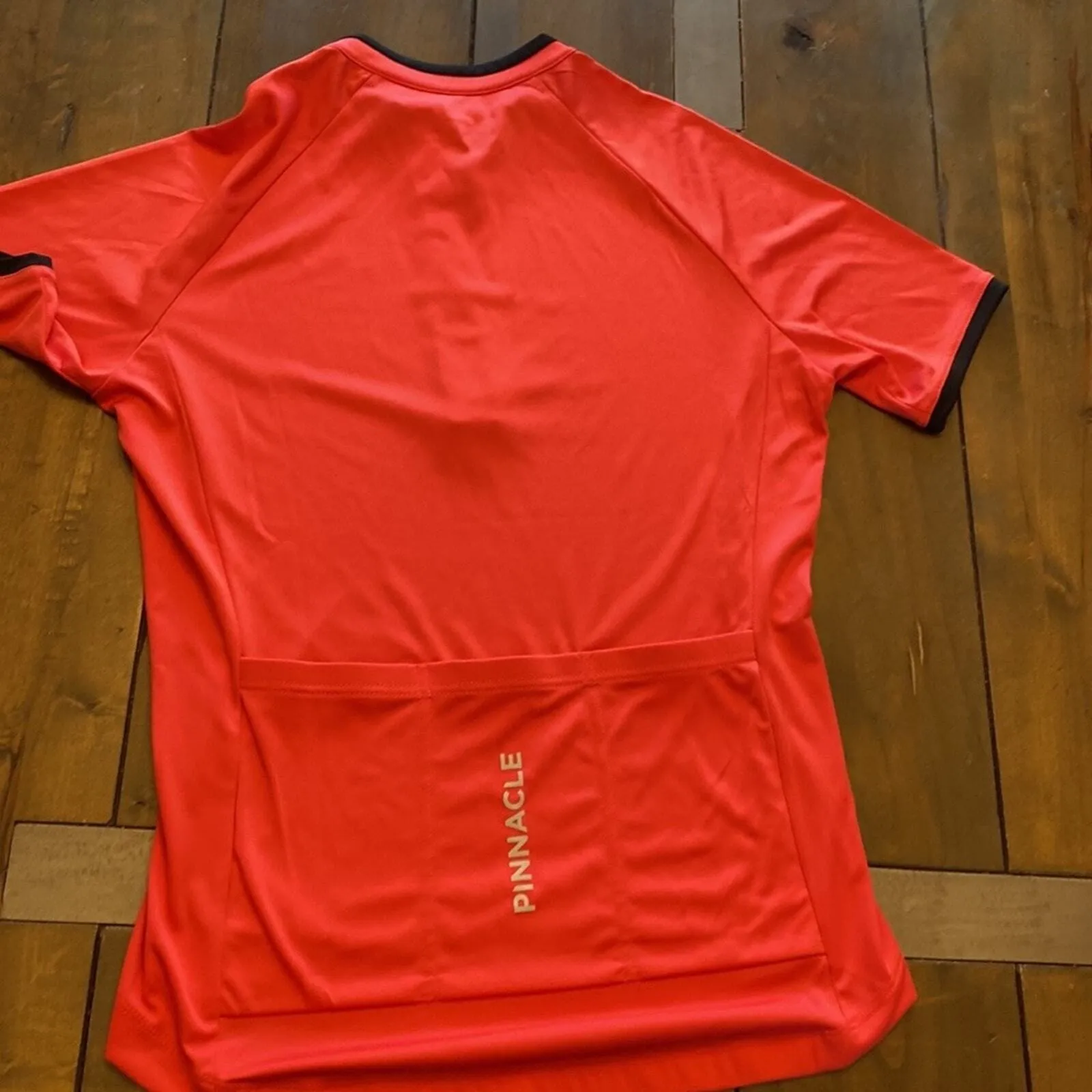 Pinnacle Womens‎ 8 Red Cycle Riding Gear MTB 1/4 Zip - Image 5