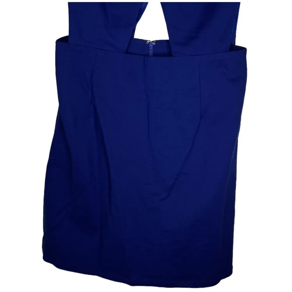 Tobi Blue Mini Dress - Image 3