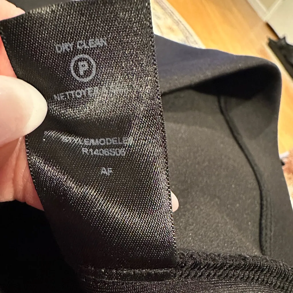 Robert Rodriguez Black High Waist Band Scuba Midi Pencil Skirt Size 0 - Image 10