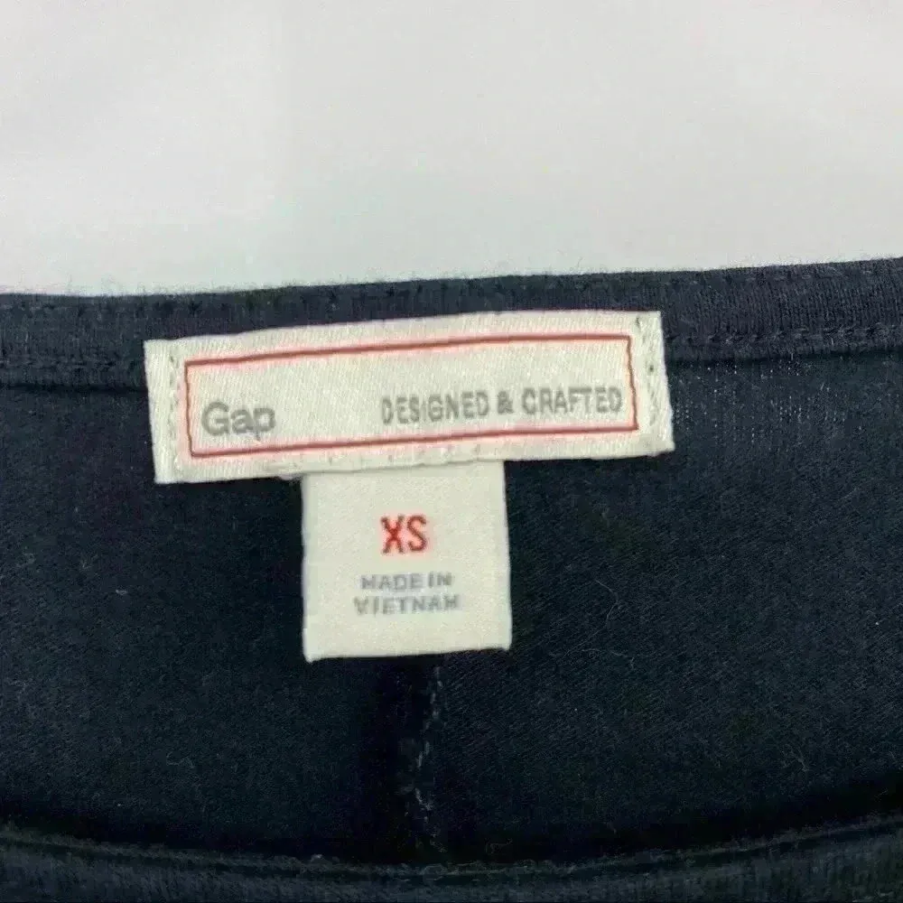 GAP Black 3/4 Sleeve T-Shirt Dress with‎ Pockets Size XS - Image 7