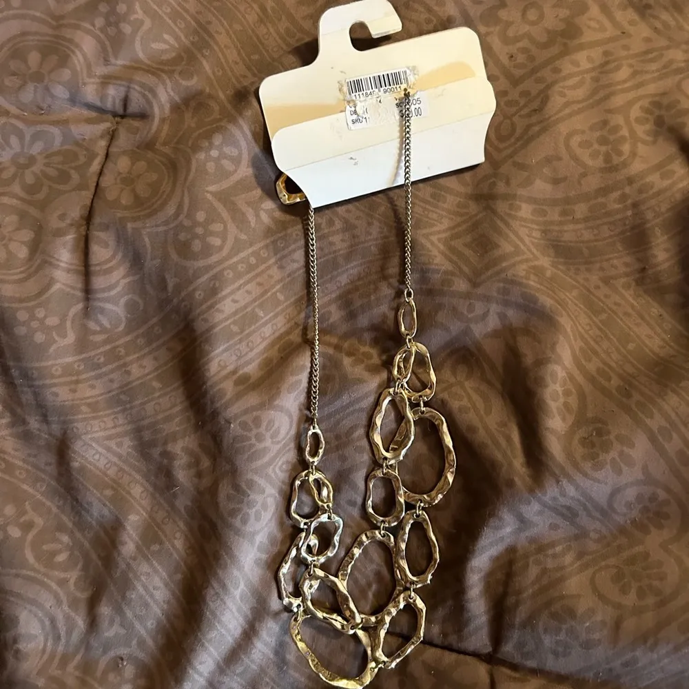 Dress barn earrings & necklace - Image 2