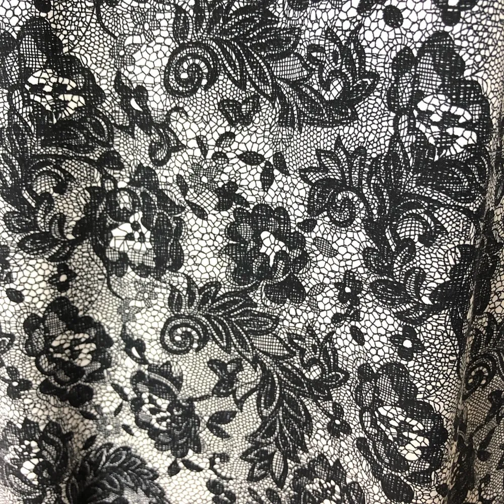 VNTG Joie silk black & white floral tank dress XS - Image 3