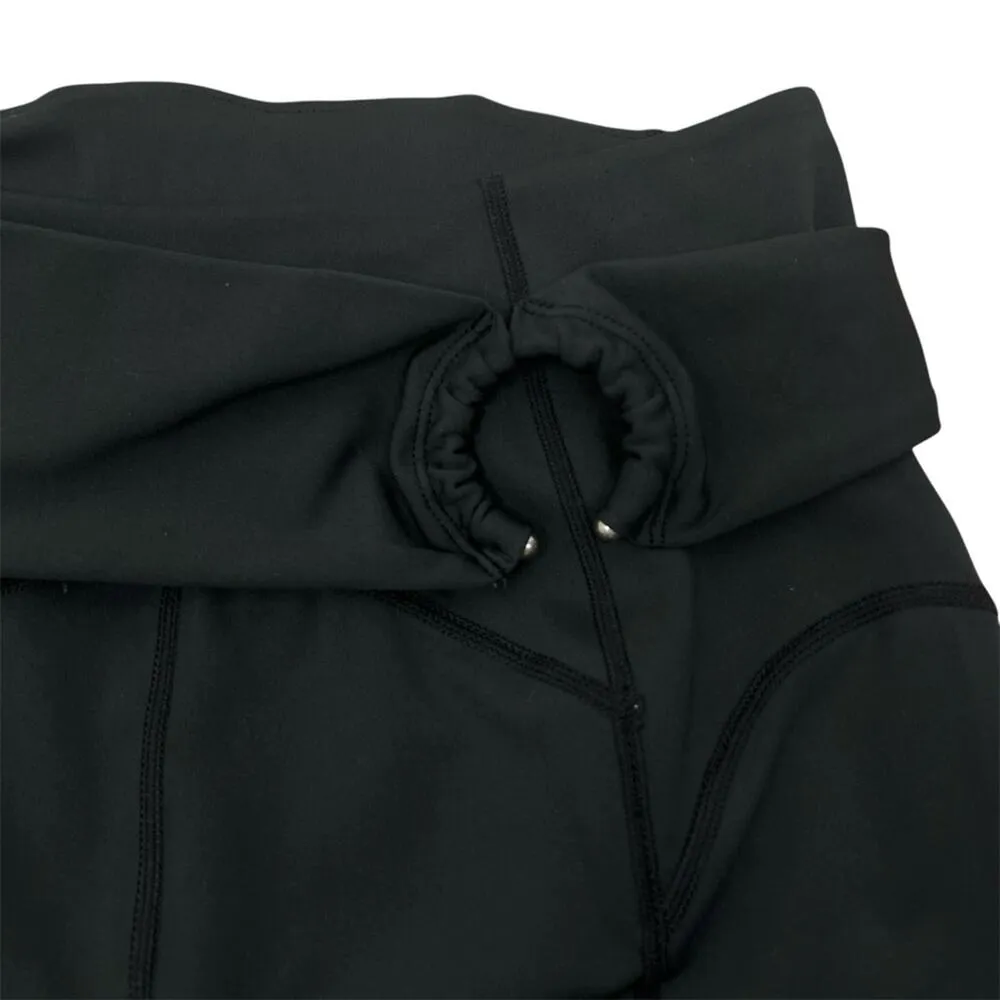 Black Mind Over Matter Bike Shorts S Belted Boho - Image 4