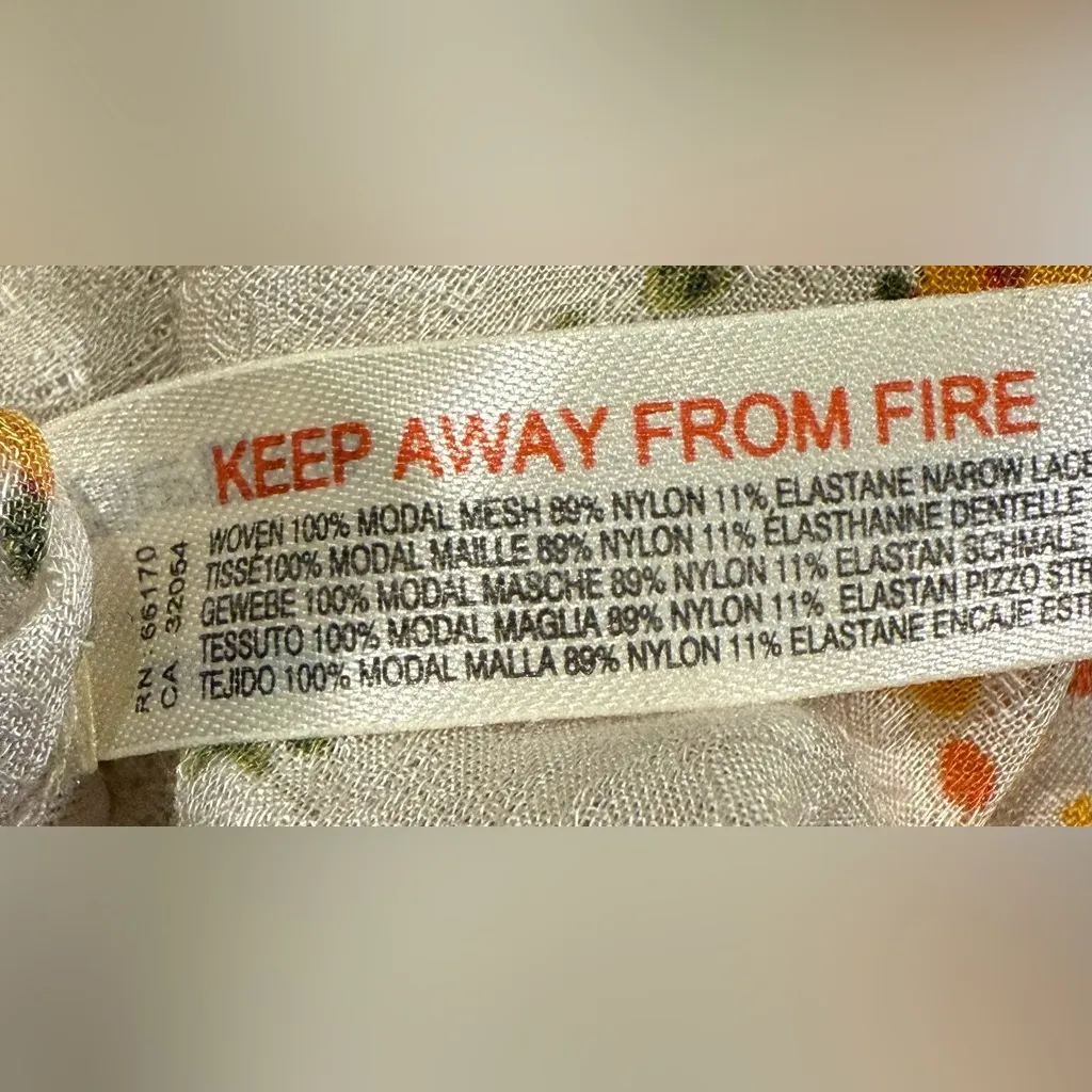 NWOT‎ Free People Bali Tate Bodysuit Floral Top Tapioca Boho Chic Crochet XS - Image 7