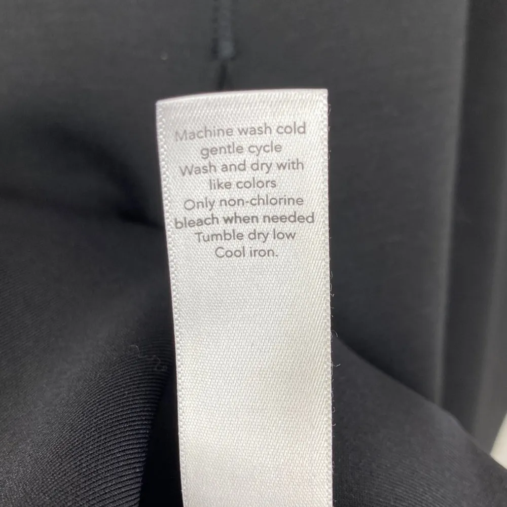 NWT Althleta En Route Scuba Dress Black Sleeveless Fit And Flare Size M - Image 8