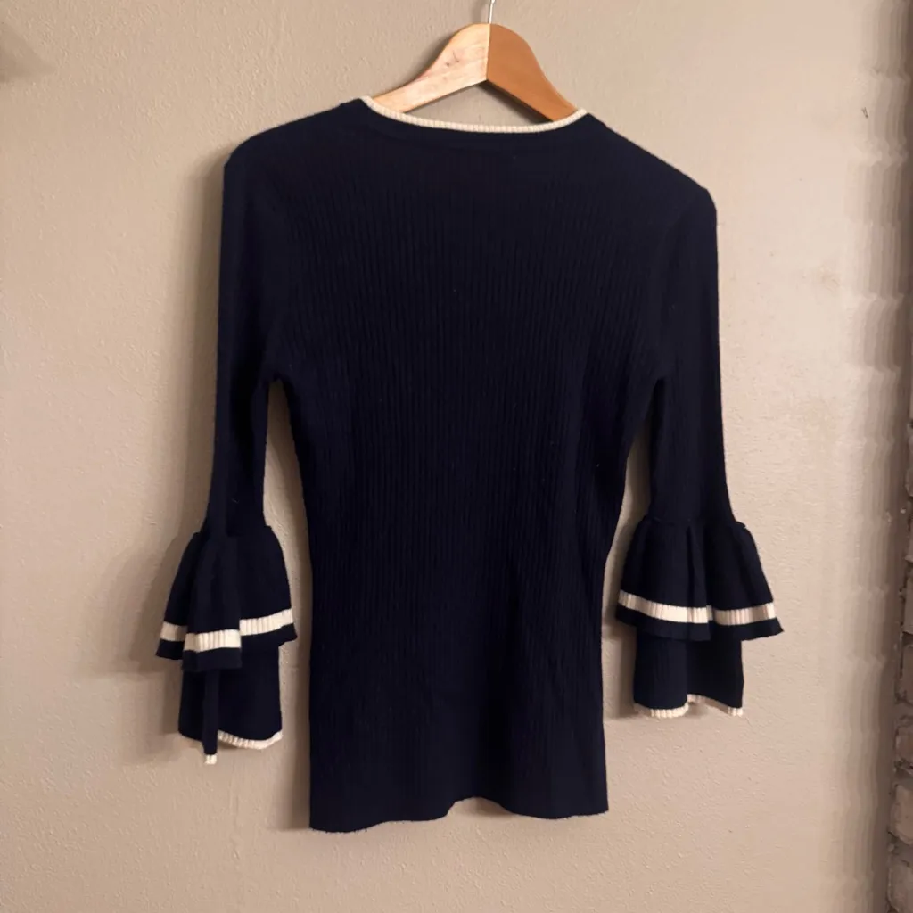 FRAME L Ruffle Sleeve Top - Image 3
