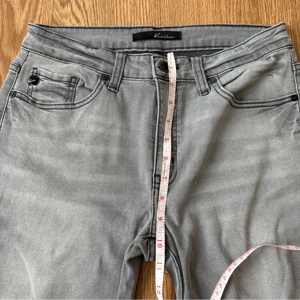 KANCAN WOMEN'S GRAY STRAIGHT JEANS RN#144635 - Image 9