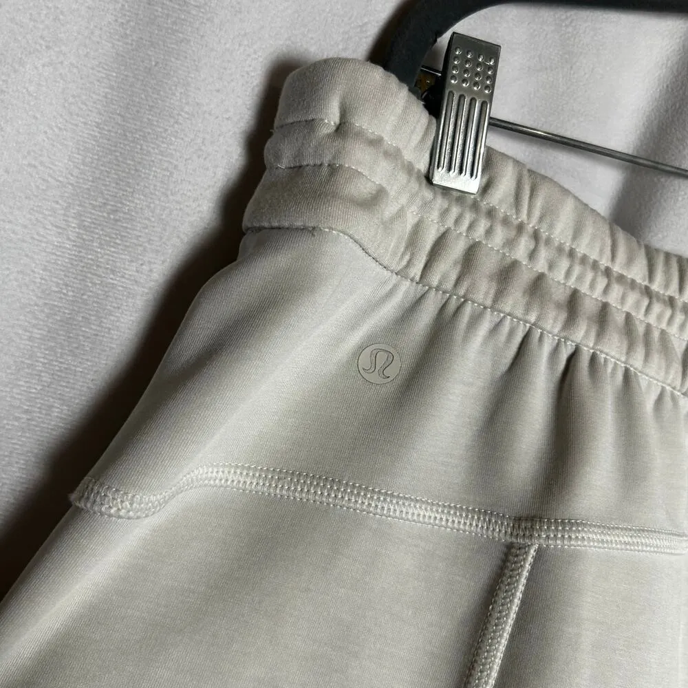 Lululemon Cream Softstreme High-Rise Pant Athletic Joggers Regular Size 14 - Image 4