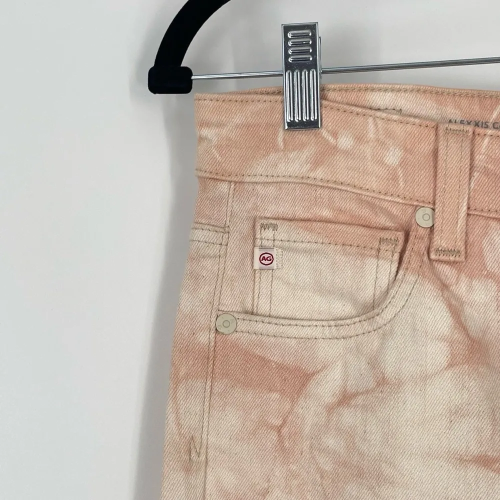 Adriano Goldschmied Womens Alexxis Crop High-Rise Vintage Straight Jeans Size 28 - Image 8