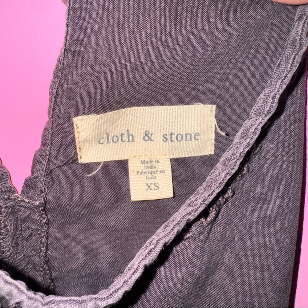 Cloth & Stone‎ Charcoal Grey Sleeveless Tank Top - Image 3