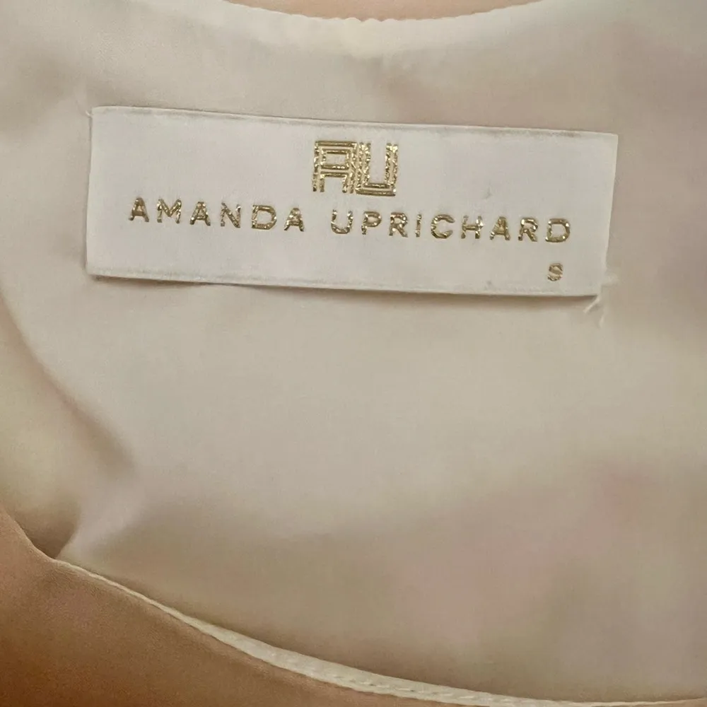 Amanda Uprichard 100% Silk Sheath Mini  Dress Drapey Back Size Small - Image 5