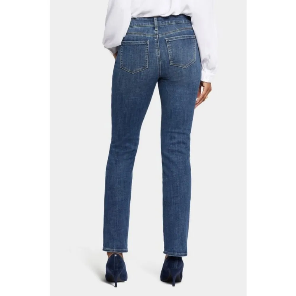 💕NYDJ💕 Marilyn Straight Leg Jeans ~ Marcel Blue 12 NWT - Image 6
