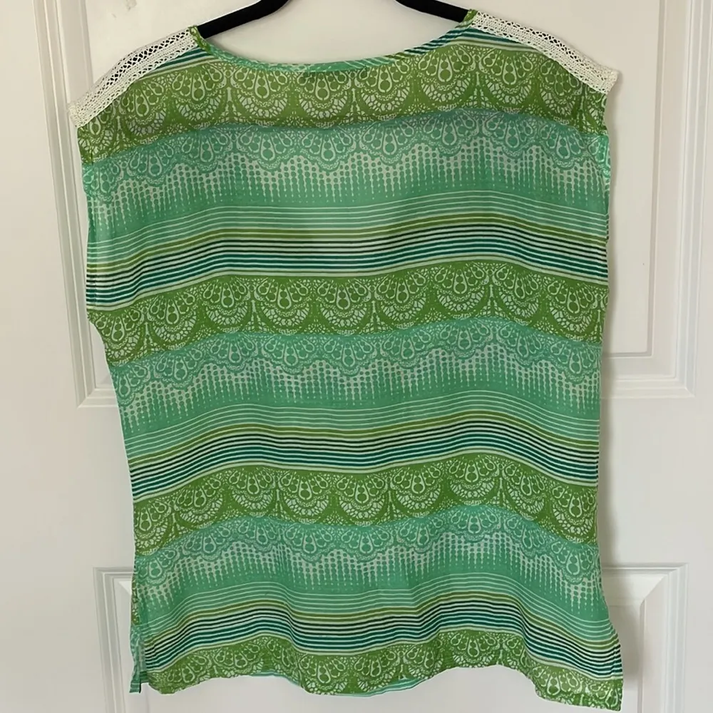 Prana Iliana Top Green Medium - Image 3