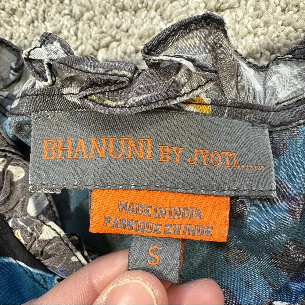 Anthropologie Bhanuni by Jyoti Larkin Lace Blouse Tunic Sleeveless Multicolor S - Image 10