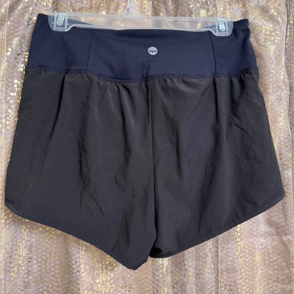 Senita Athletics Black Speed Shorts Built In Brief Size Small - Image 2