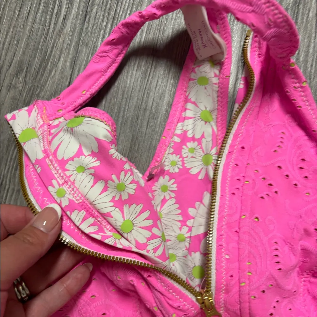 LoveShackFancy x Hurley Zip Front One Piece - Image 7