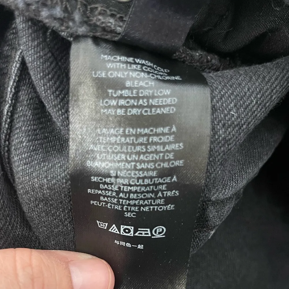 Women’s WE THE FREE Maggie Mid-Rise Straight Leg Distressed Cropped Jeans Sz 26 - Image 9