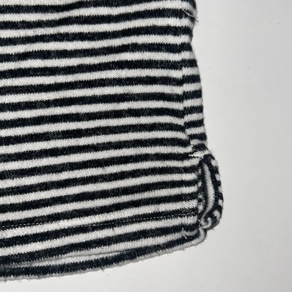 Lucky Brand NWT  Brushed Knit Cowl Neck Striped Sweater Women’s Medium - Image 6
