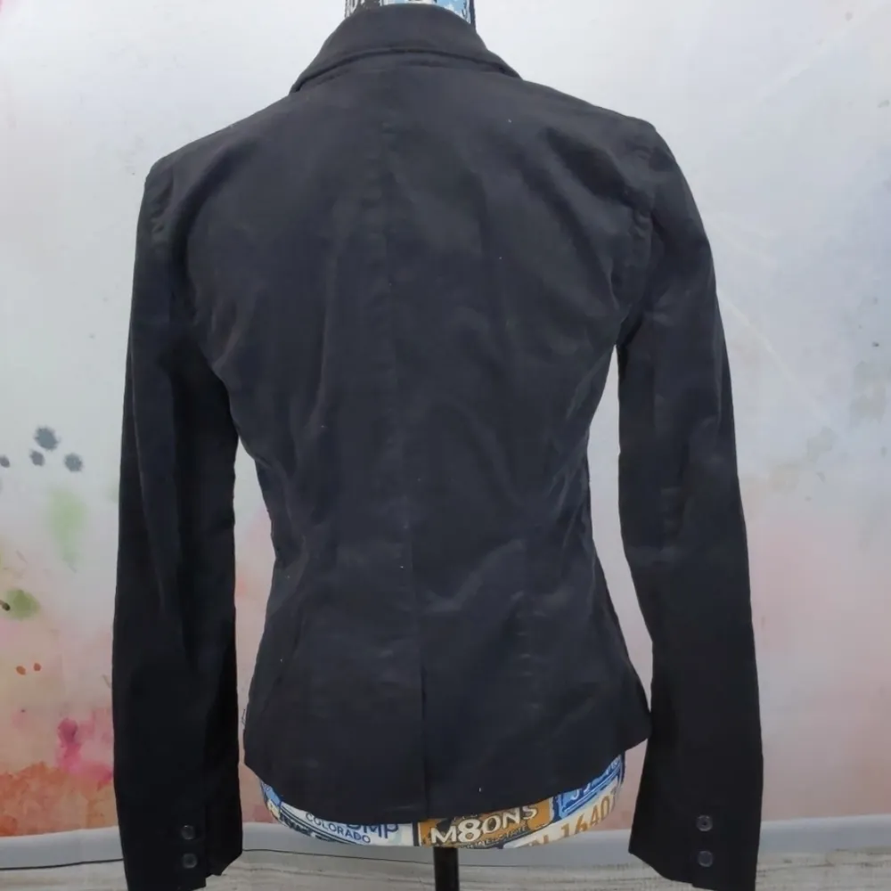 Calvin Klein black corduroy blazer Small - Image 4