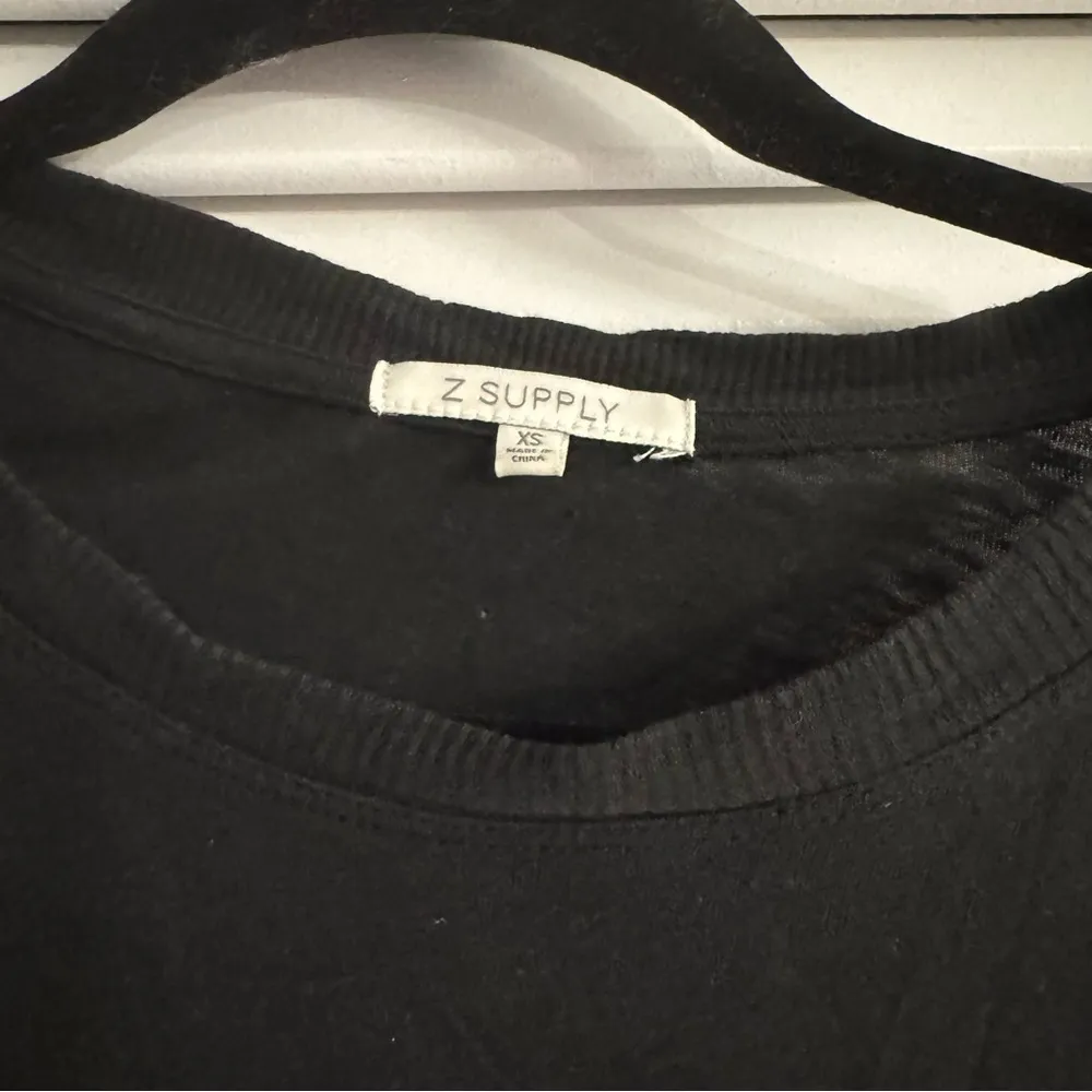 Z Supply Black Sheath Mini Dress - Image 4