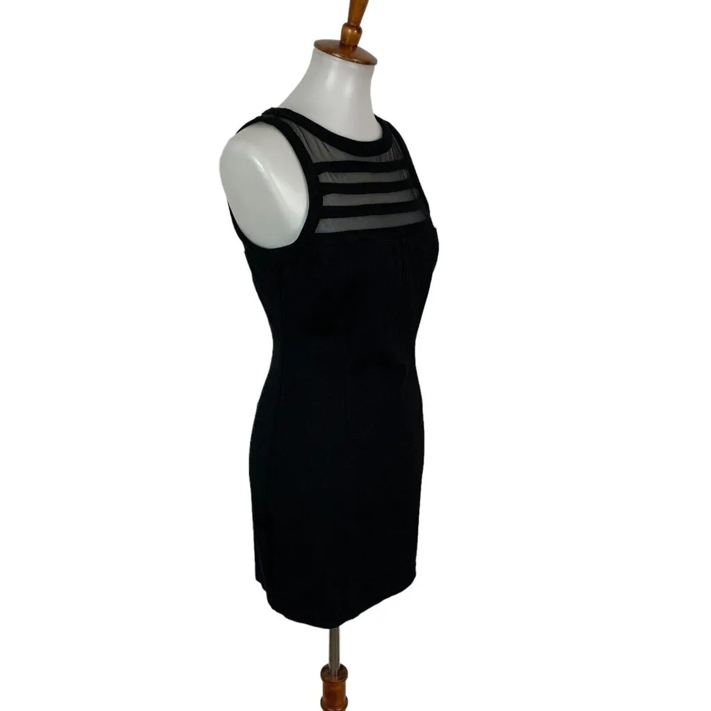 BB Dakota Dress Small‎ Black Sleeveless Lace Bodycon Cocktail Evening Party - Image 3