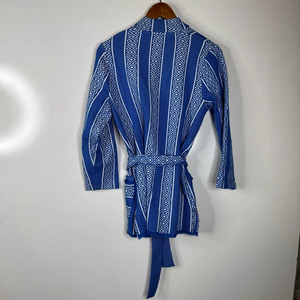 C. Wonder Blue Belted Jacket Size Small - Image 2