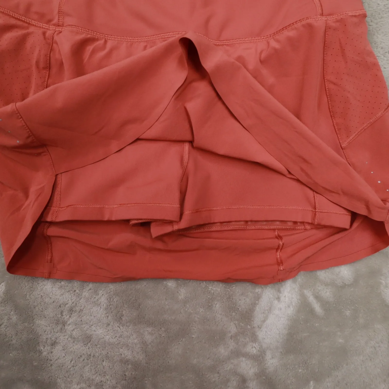 Athleta Run With It Skort 14" Terracotta Pink Women's Small 566723 Tennis - Image 3