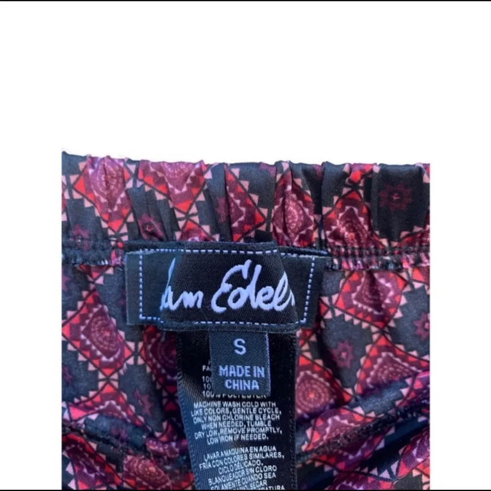 💗 Sam Edelman Satin Windsor Wine Pajama Shorts - Image 4