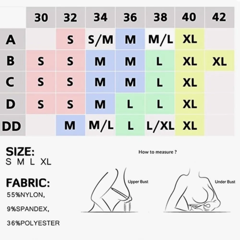 Women Support Sports Bras Yoga Activewear LRG EUC #7163 Size L - Image 6