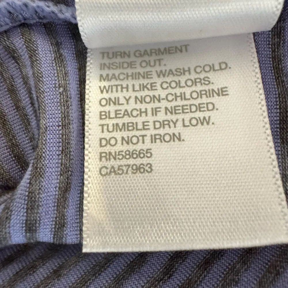 NWT Zella Work For It Stripe Tank Top Gray and Purple Stripes Size XL - Image 12