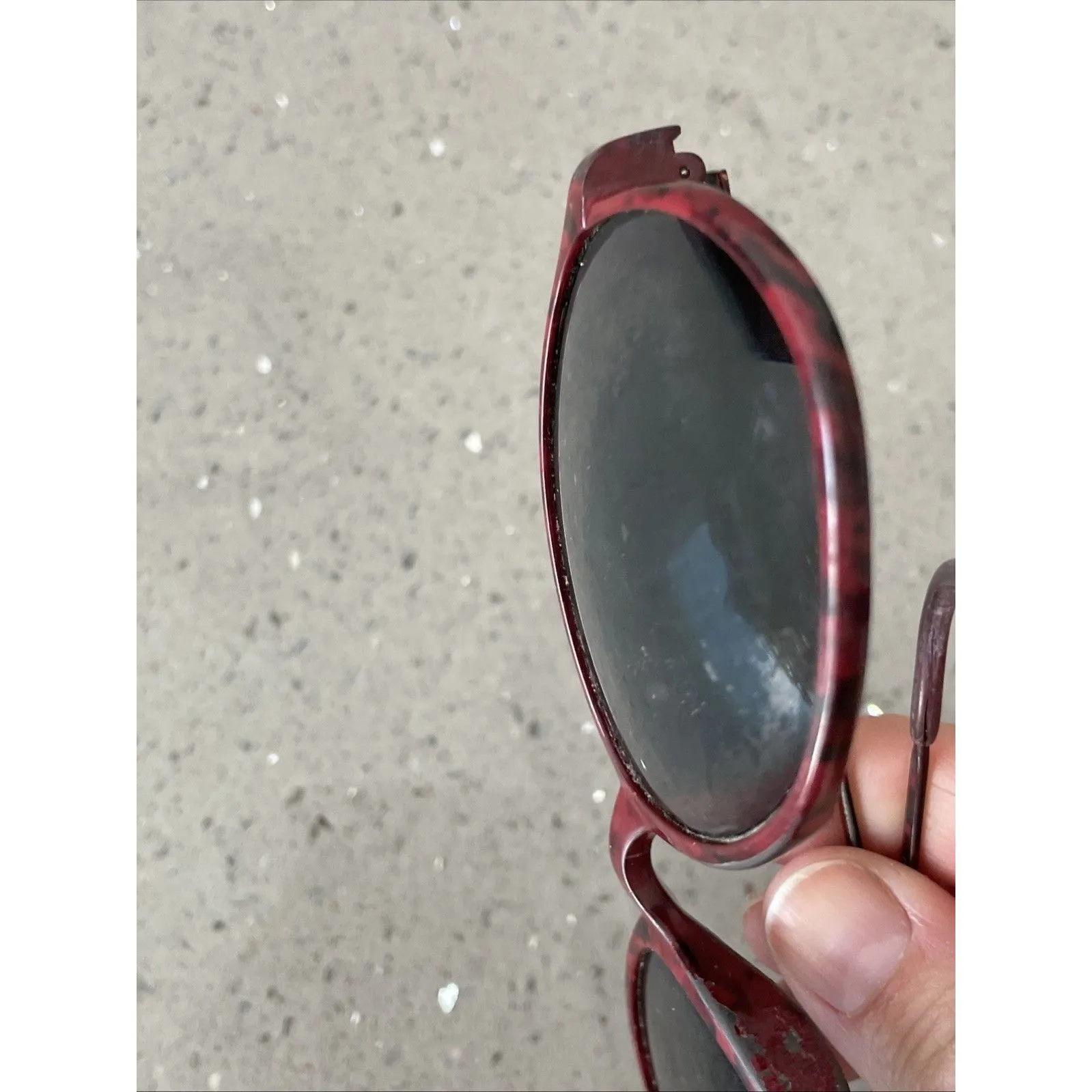 Altair Eyewear Eyeglasses Frames ONLY France MODEL #810 Demi Wine 55 - Image 12