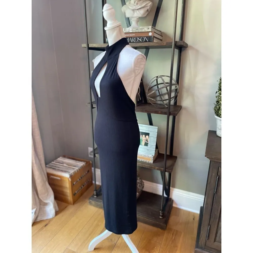 Alix NYC Milla Dress Black Womens Size Large - Image 6