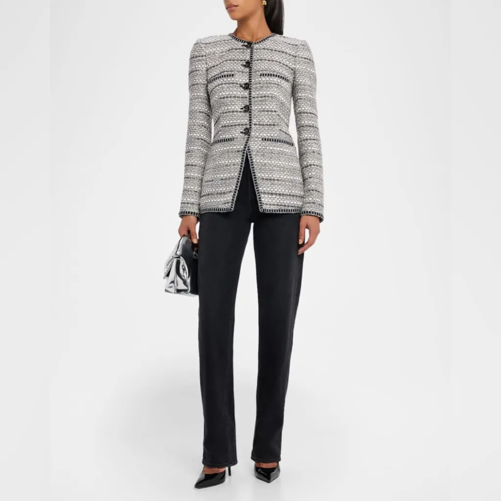 Veronica Beard Alessia Tailored Tweed Jacket 4 - Image 2