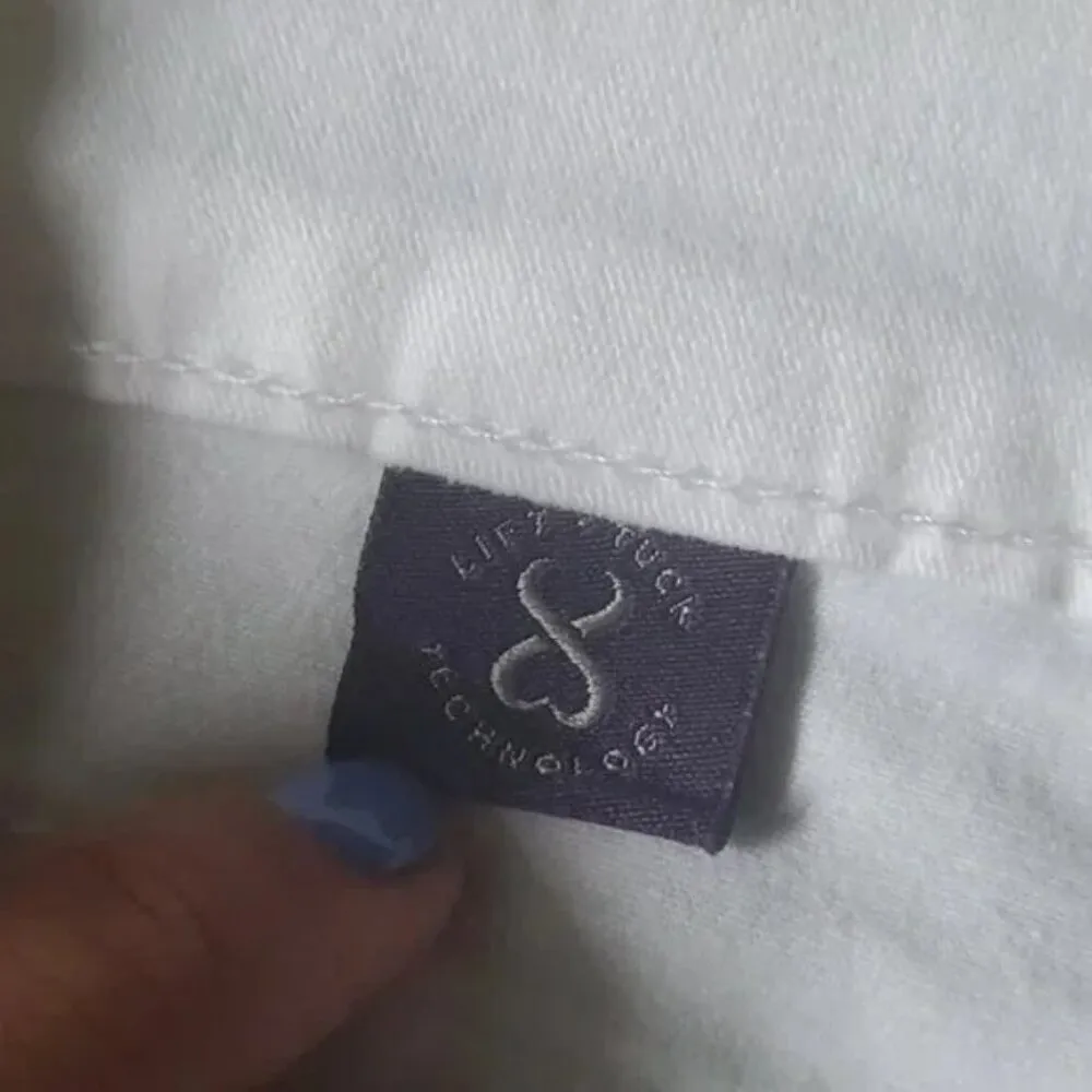 NWT NYDJ High Rise White Denim Pencil Skirt Size 16 | NYDJ High Rise Skirt - Image 4