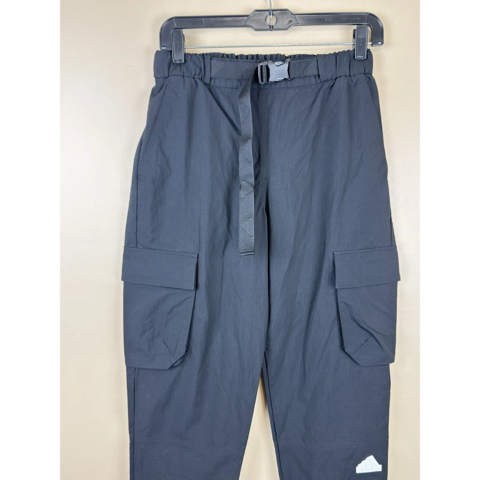 Adidas City Cargo Pants Women’s Black Size XS Urban Style - Image 4