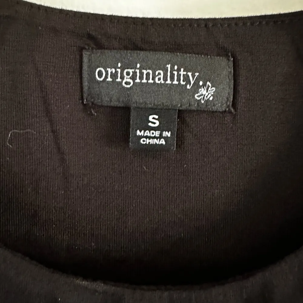 Black Cropped Tank from Dry Goods - Image 3