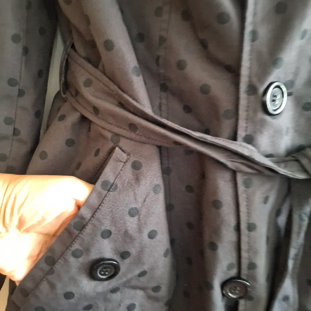 Relativity XL Women's Double-Breasted Gray Coat - Image 8