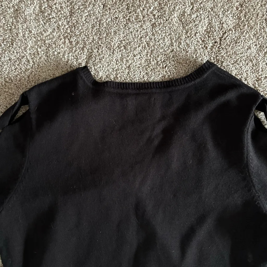 Calvin Klein Black Long Sleeve Dress - Image 5