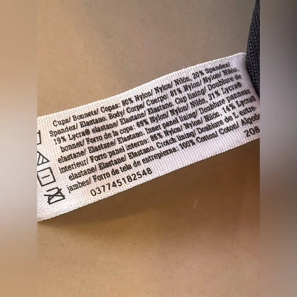 Flexees black bodyshaper bodysuit shape wear 38DD ajustable strap comfy Size undefined - Image 13