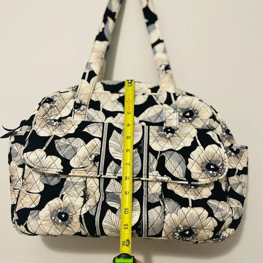 Vera Bradley | Black and White Floral Weekender Tote Travel Bag - Image 16