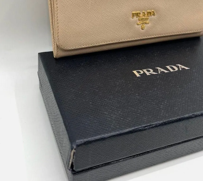 Prada Saffiano Wallet Leather - Image 12