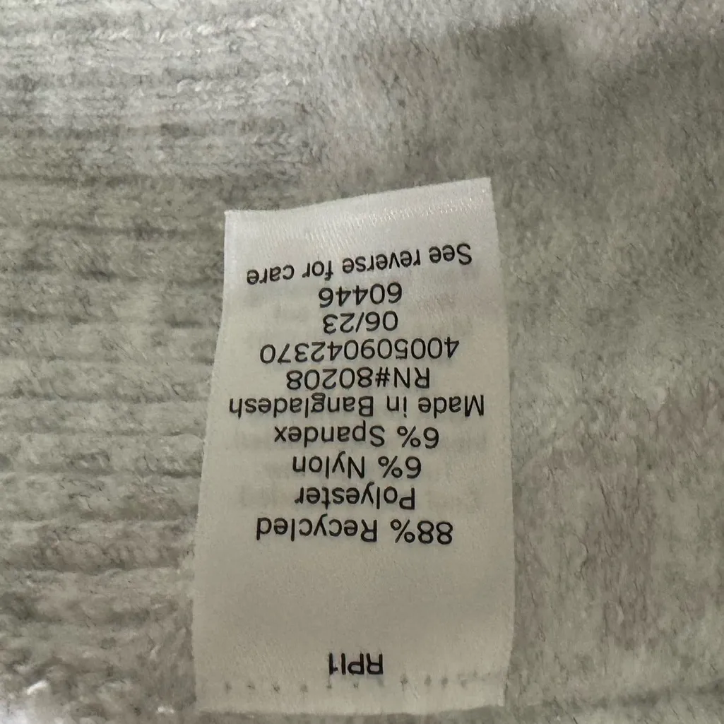 SO Light Gray Cozy Mock Neck Pullover Knit Sweater XS - Image 6