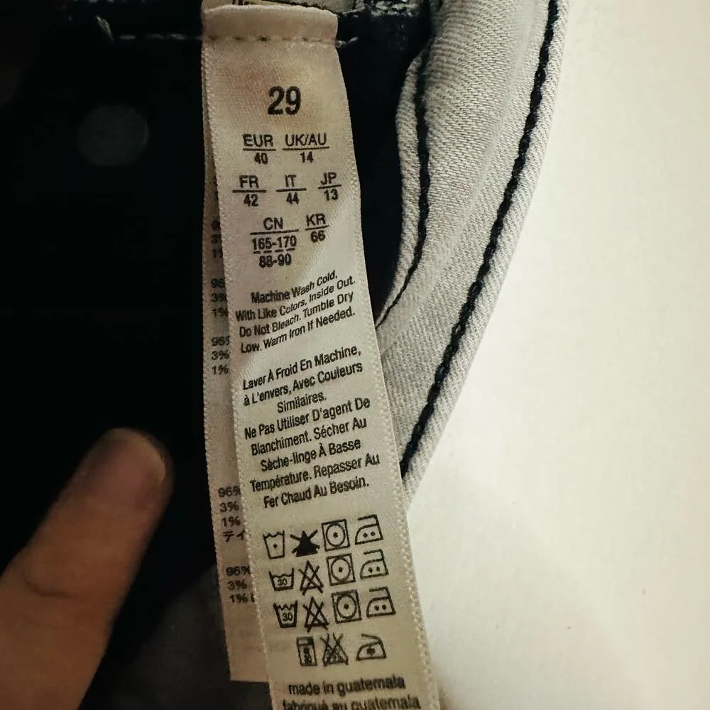 SPANX Women's Gray Ultra Light Wash Denim The Slim-X Cropped Jeans Size 29 - Image 10