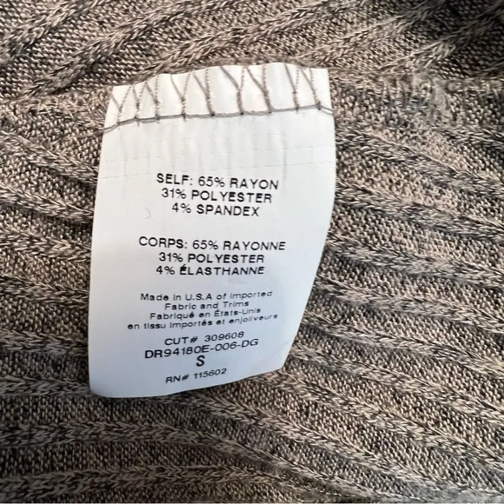 Lush Sage Green Sweater A-Line Mini Dress S - Image 13