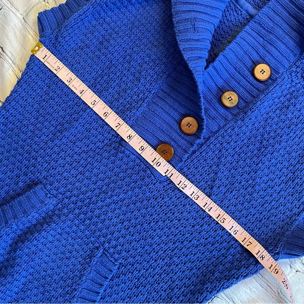 O’Neill Hooded Knit Sweater Dress Blue Women’s Small Surf Coverup Beach Travel - Image 3